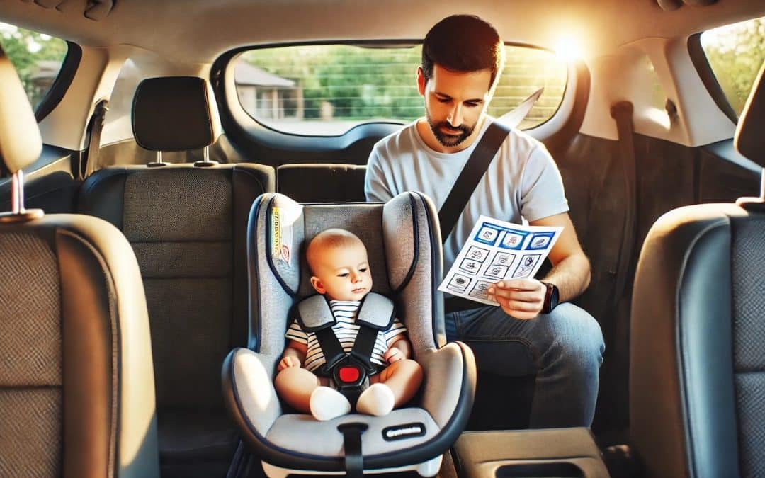 Cómo colocar la silla del bebé en el coche