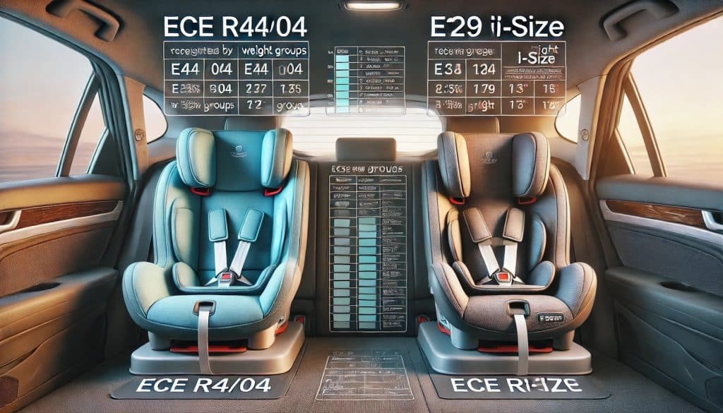 ECE R44/04 y ECE R129